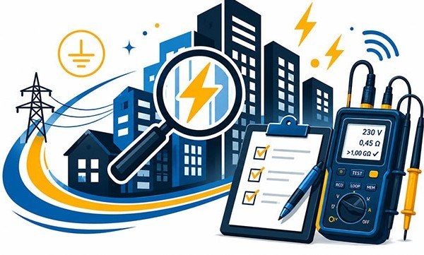Przeglądy i pomiary elektryczne Nekla
